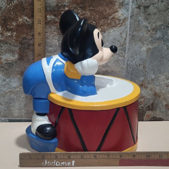 Mickey Mouse Cookie Jar Drum Walt Disney Productions S 869 - Picture 7 of 16